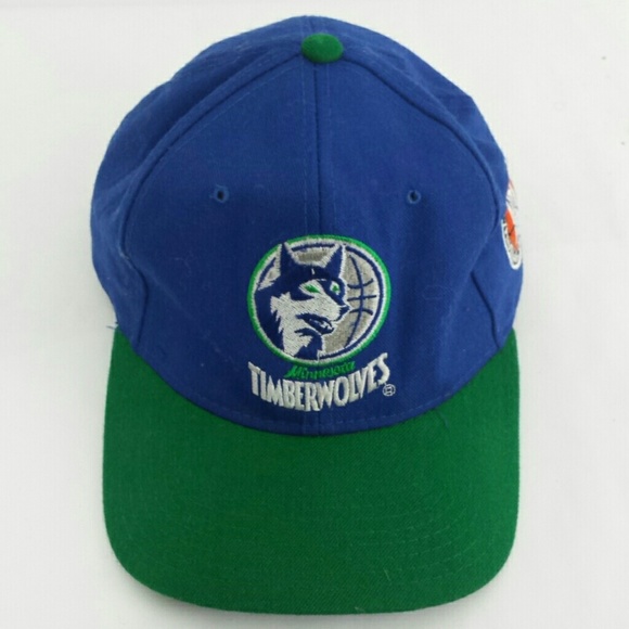 STARTER Other - Starter Minnesota Timberwolves Cap 1990's Vtg